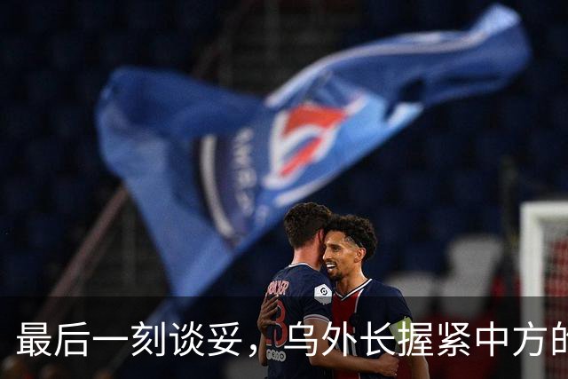 最后一刻谈妥，乌外长握紧中方的手，同日，泽连斯基做出重大让步